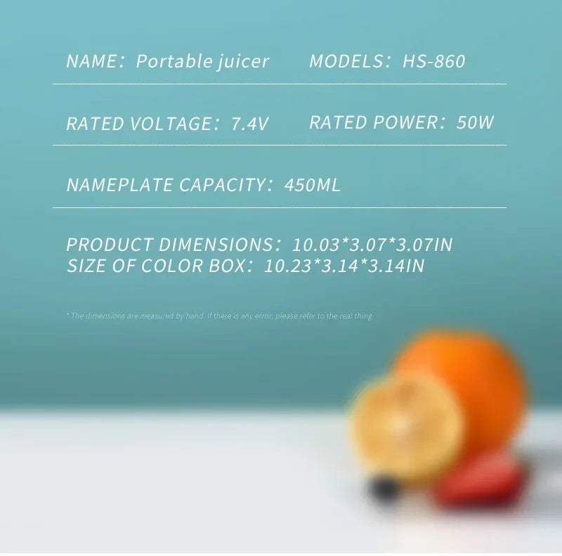 Smart Digital Juicer Blender