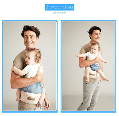 Baby Carrier with Waist Stool