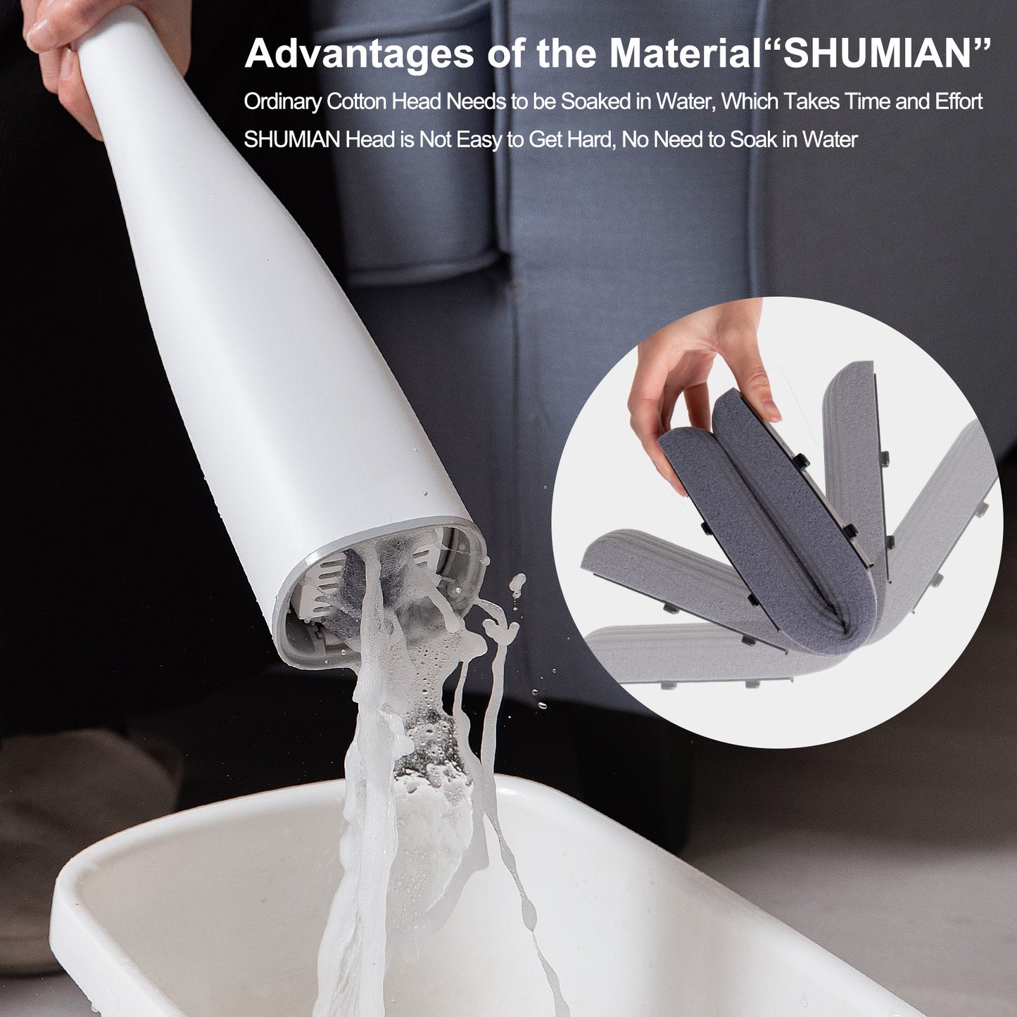 LuluBudz PVA Magic Mop